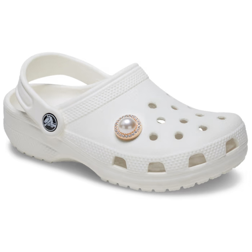 クロックス（crocs）（メンズ、レディース、キッズ）ジビッツチャーム パール ウィズ ダイアモンド 10009626