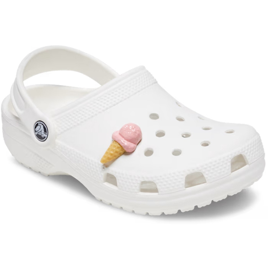 クロックス（crocs）（メンズ、レディース、キッズ）ジビッツチャーム アクリル アイスクリーム コーン 10013366