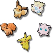 (メンズ、レディース、キッズ)ジビッツチャーム ポケモン キャラクター 5個セット 10015225