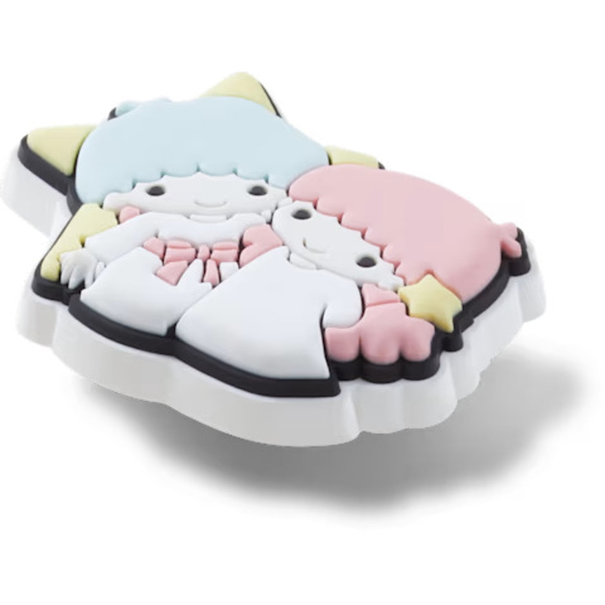 クロックス（crocs）（メンズ、レディース、キッズ）ジビッツチャーム サンリオ リトルツインスターズ キキ&ララ 10015918