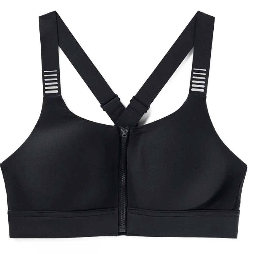  UA VANISH High Zip Bra 1307227 BLK/BLK/RLT AT オンライン価格