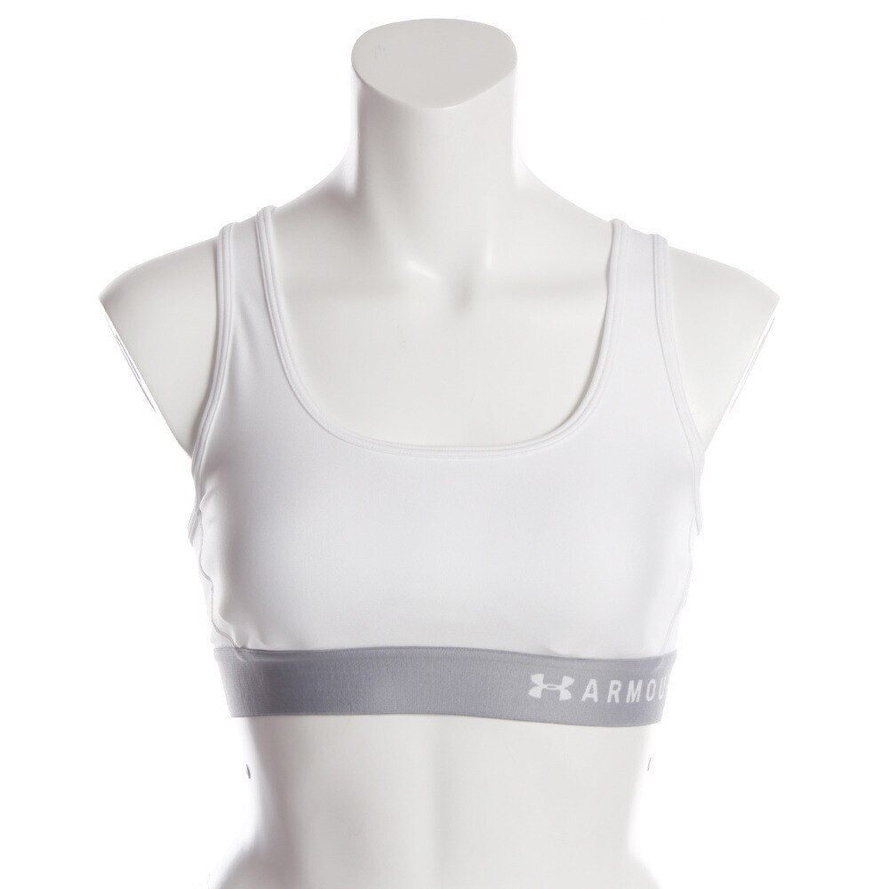  フィットネス用品 レディース ブラトップ アーマー Mid クロスバック 1307200 WHT/WHT/WHT AT オンライン価格 母の日