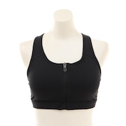 (レディース)スポーツブラ ミドルサポート ドライフィット Swoosh Zip-Front DD1206-010 ブラック