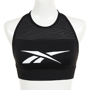 リーボック(REEBOK)(レディース)ブラ スポーツブラ パッド無 ワークアウト レディ ハイネック 51743-GM9087