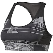 リーボック(REEBOK)(レディース)スポーツブラ ミディアムサポート ヒーロー デコンストラクテッド レーサー ブラ IJN95-GE1352