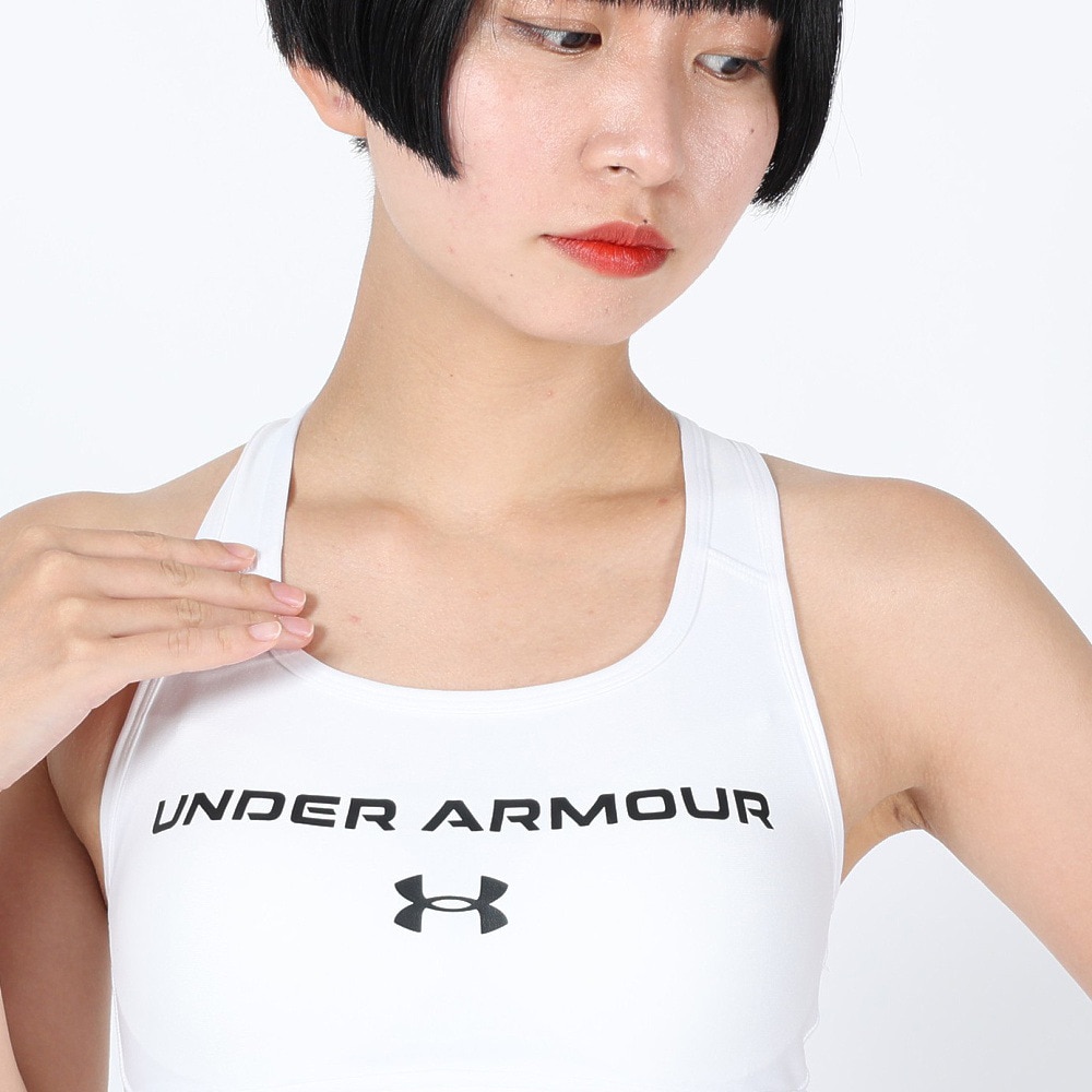 アンダーアーマー（UNDER ARMOUR）（レディース）スポーツブラ メッシュバック ミディアムサポート 1378339 100