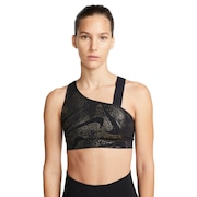 ナイキ(NIKE)(レディース)ドライフィット スウッシュ ASYM ブラ AOP DQ5243-010