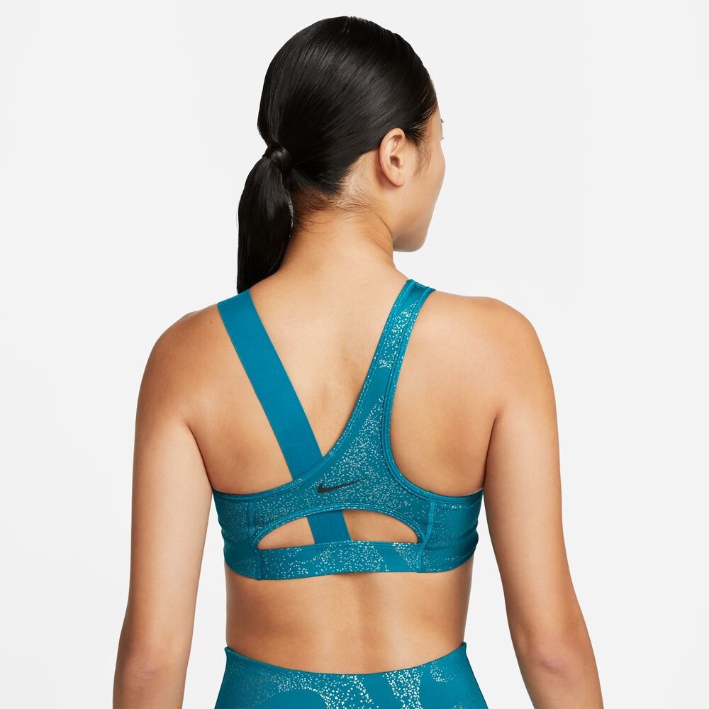 ナイキ（NIKE）（レディース）ドライフィット スウッシュ ASYM ブラ AOP DQ5243-367