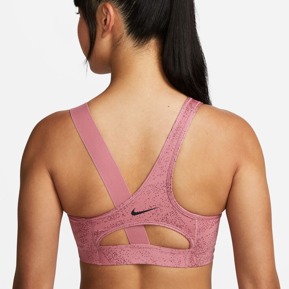 ナイキ（NIKE）（レディース）ドライフィット スウッシュ ASYM ブラ AOP DQ5243-667