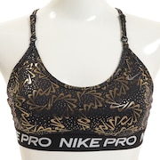 ナイキ(NIKE)(レディース)ナイキ プロ インディ ライトサポート パッディド ストラッピー スパークル スポーツブラ DQ5459-010