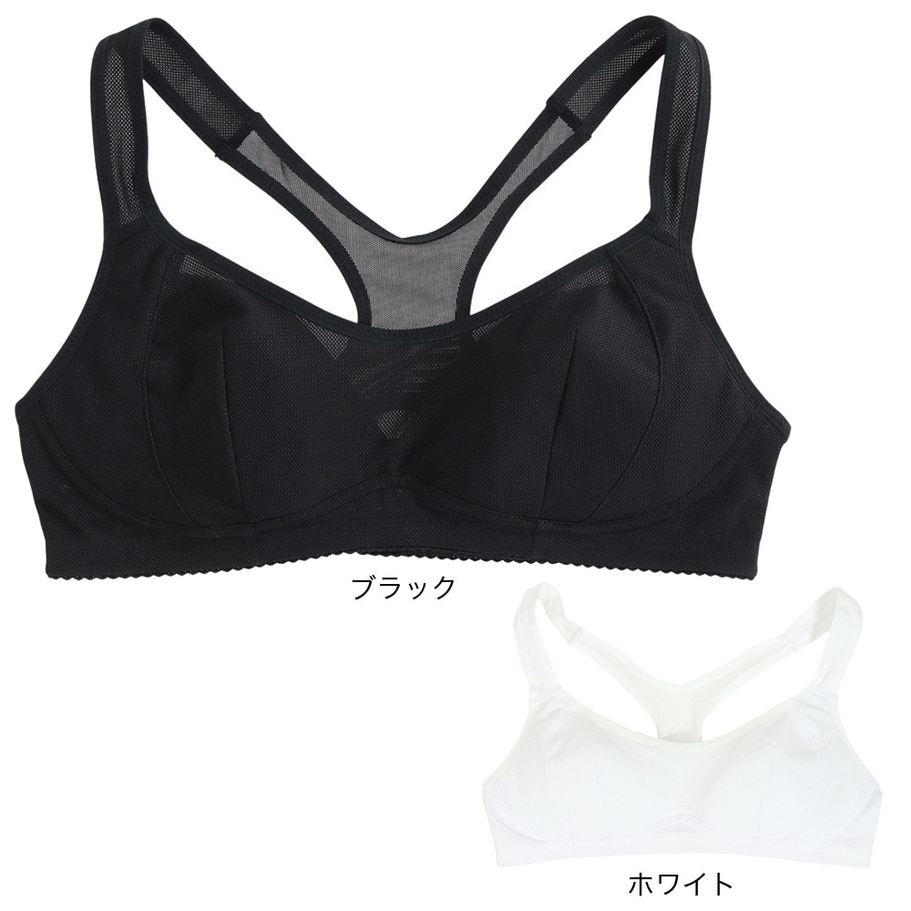 ルシアン（LECIEN）（レディース、キッズ）スポーツブラ さらさらシャッキリ WHT 4022