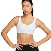 ナイキ(NIKE)(レディース)ドライフィット アレート オール ユー ライトサポート Uネック スポーツブラ FB3240-100