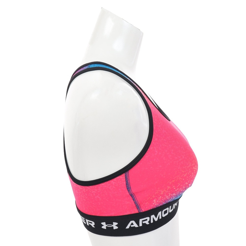 アンダーアーマー（UNDER ARMOUR）（レディース）プリントブラ クロスバック  ミディアムサポート 1361042 441