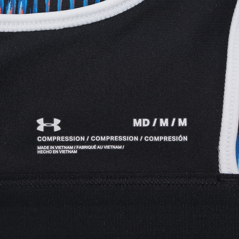 アンダーアーマー（UNDER ARMOUR）（レディース）スポーツブラ クロスバック プリントブラ ミディアムサポート 1361042 963