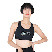 ナイキ（NIKE）（レディース）スポーツブラ スウッシュ ミディアムサポート  FN8512-010