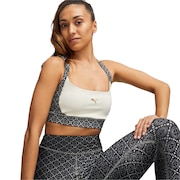プーマ(PUMA)(レディース)トレーニング ロゴ LOVE ブラトップ ミディアムサポート 524657 87 BEG