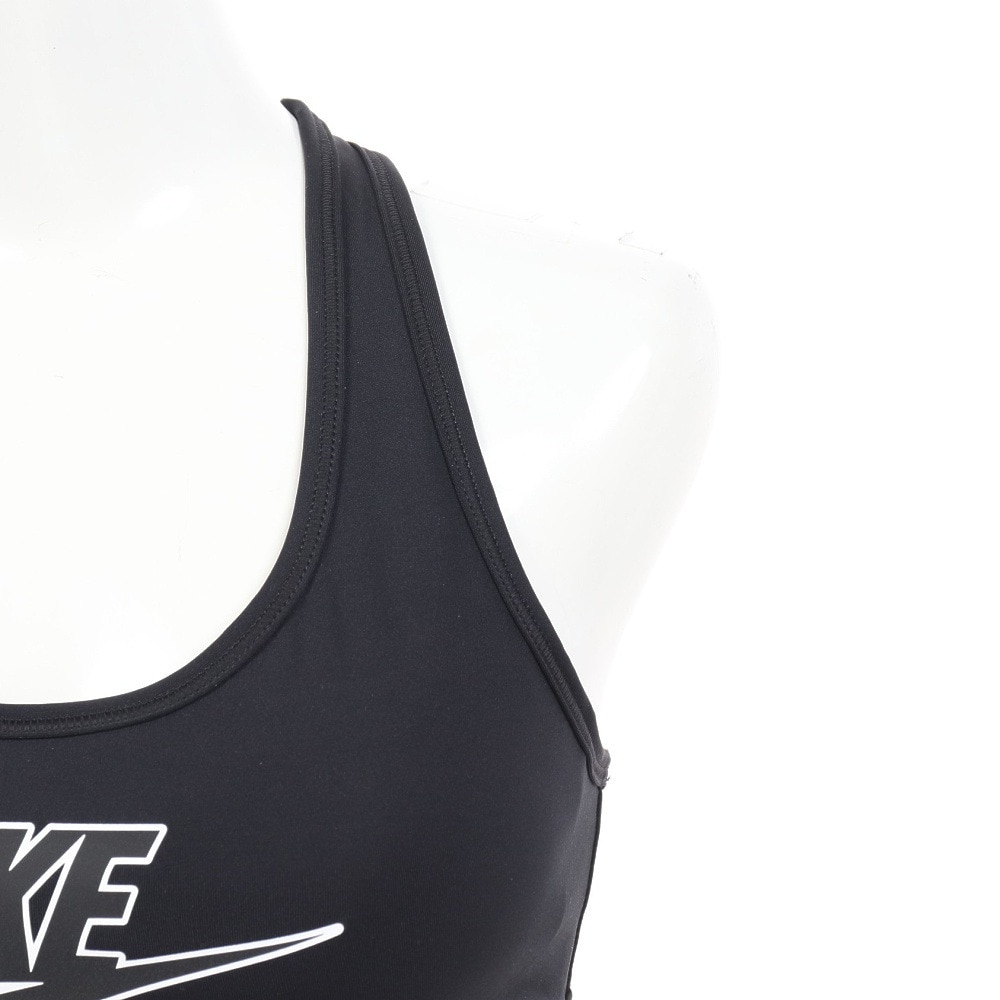 ナイキ（NIKE）（レディース）スポーツブラ ブラック 黒 スウッシュ MED スポーツブラ フューチュラ FB4081-010