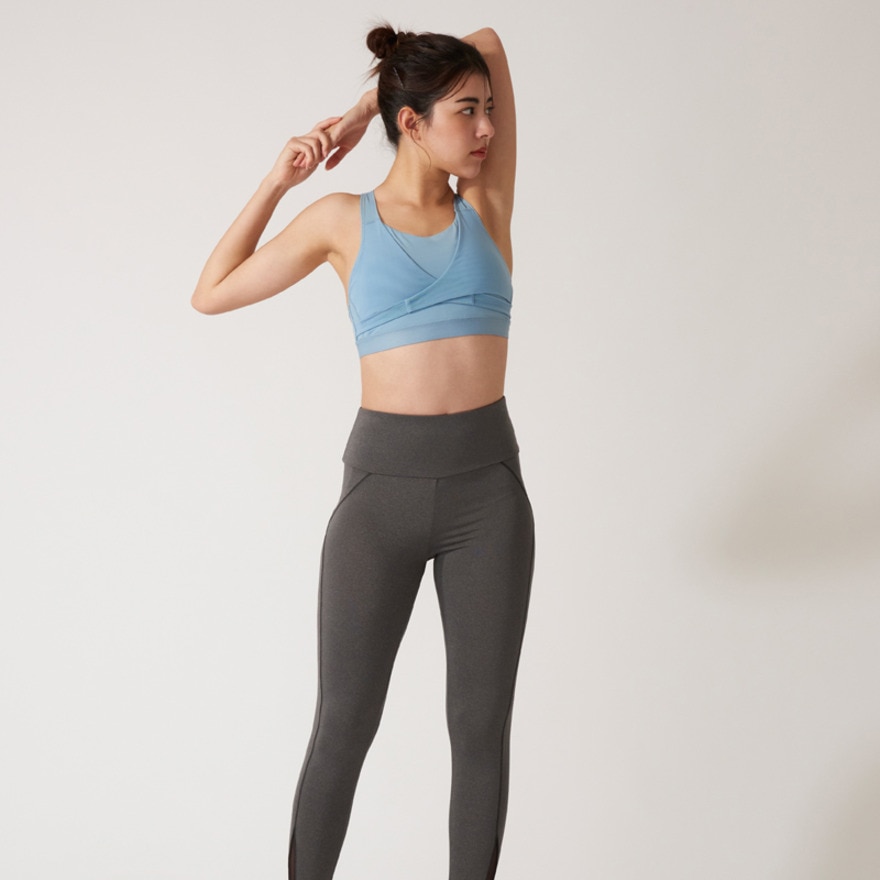 ジーフィット（G-FIT）（レディース）ミドルサポート IG ブラトップ AB VS-I002T-AB LBLU