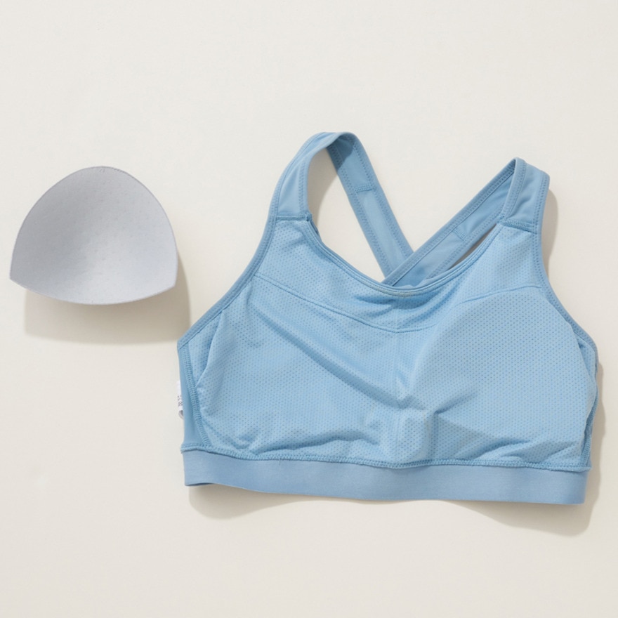 ジーフィット（G-FIT）（レディース）ミドルサポート IG ブラトップ AB VS-I002T-AB LBLU