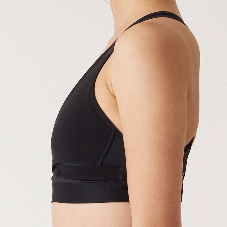 ジーフィット（G-FIT）（レディース）ミドルサポート BL ブラトップ EF VS-I002T-EF BLK