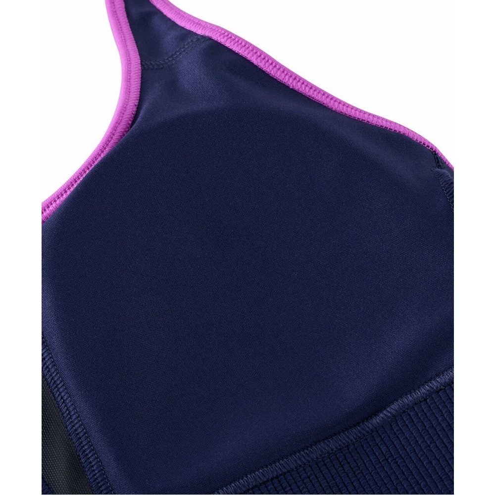 アンダーアーマー（UNDER ARMOUR）（レディース）クロスバックブラ プリント ミディアムサポート 1388356 410