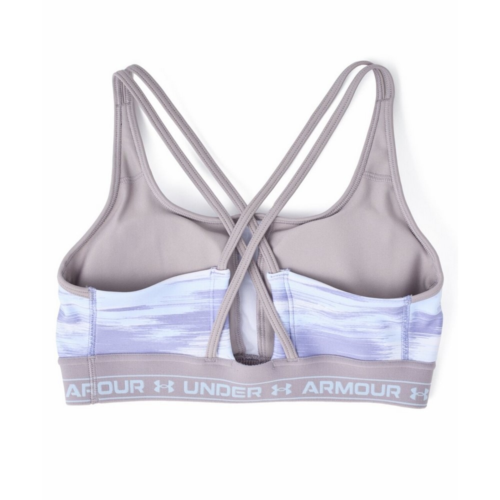 アンダーアーマー（UNDER ARMOUR）（レディース）クロスバックブラ プリント ミディアムサポート 1388356 464