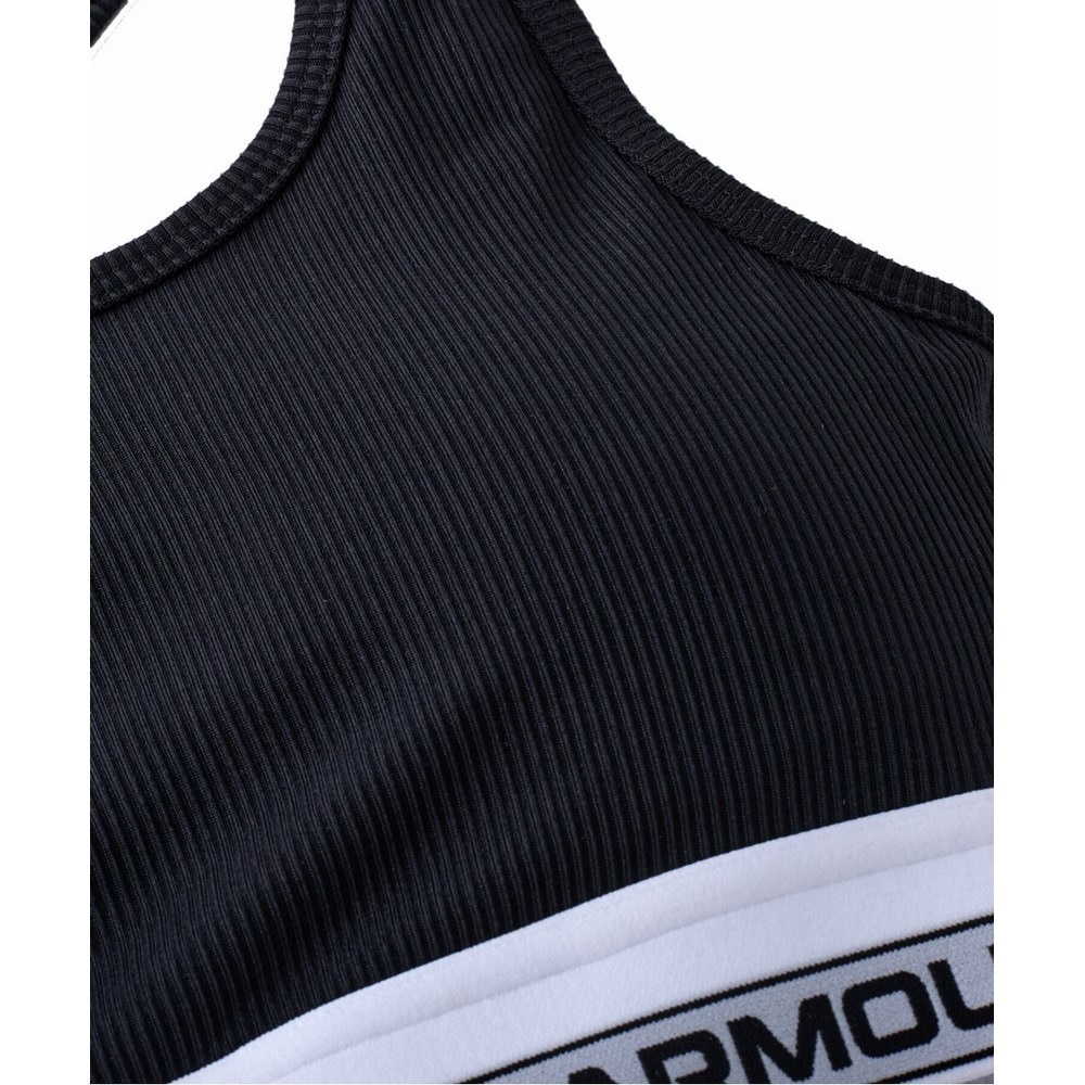 アンダーアーマー（UNDER ARMOUR）（レディース）リブ ワードマーク ブラ ミディアムサポート 1388357 001