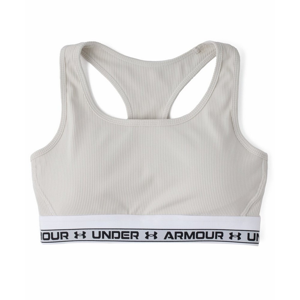 アンダーアーマー（UNDER ARMOUR）（レディース）リブ ワードマーク ブラ ミディアムサポート 1388357 110