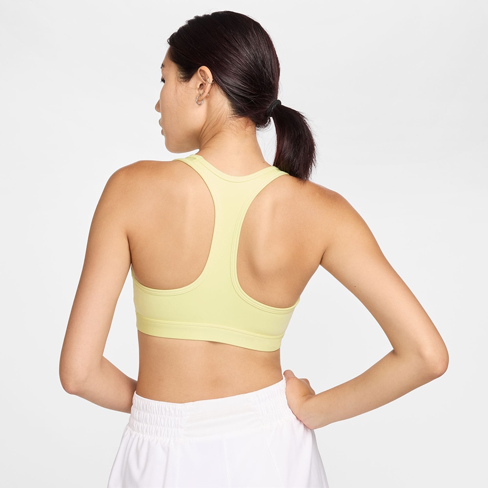 ナイキ（NIKE）（レディース）スウッシュ ミディアムサポート パッディド ロゴ スポーツブラ FB4081-751