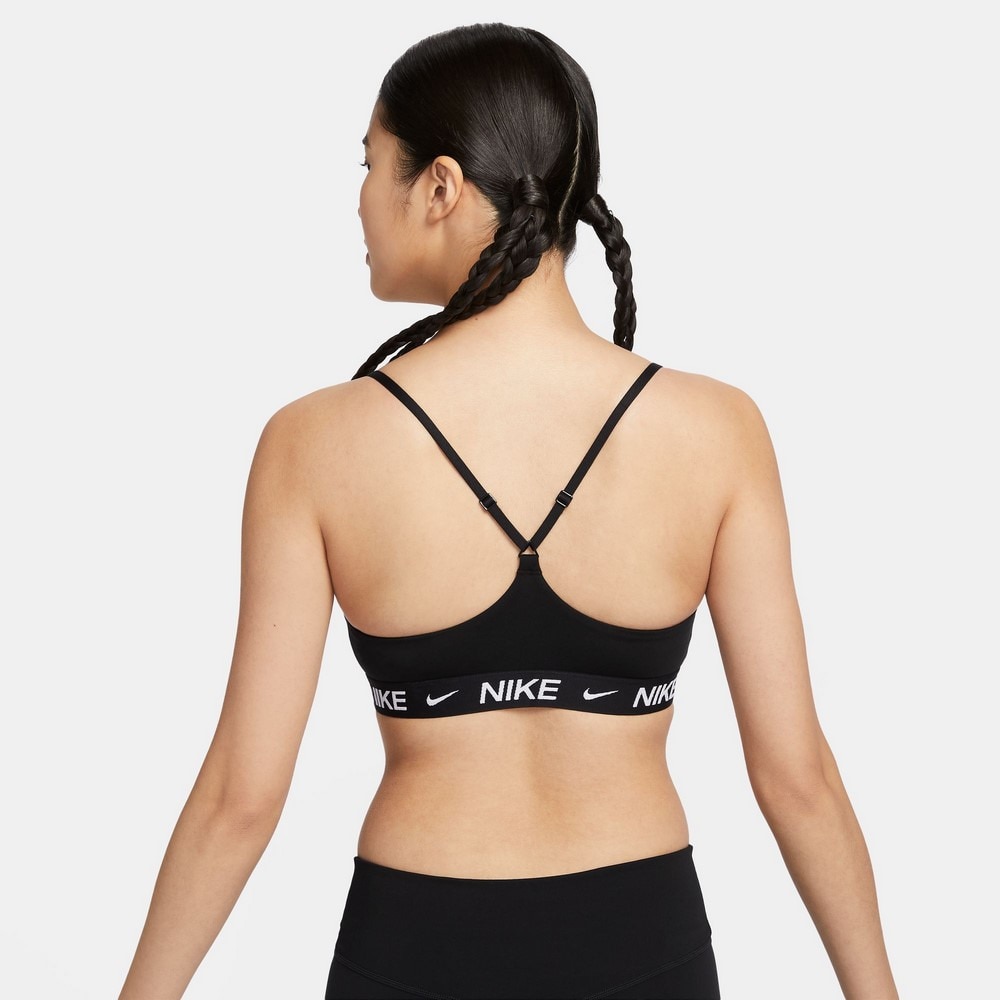 ナイキ（NIKE）（レディース）アジャスタブル スポーツブラ インディ ライトサポート FD1063-011