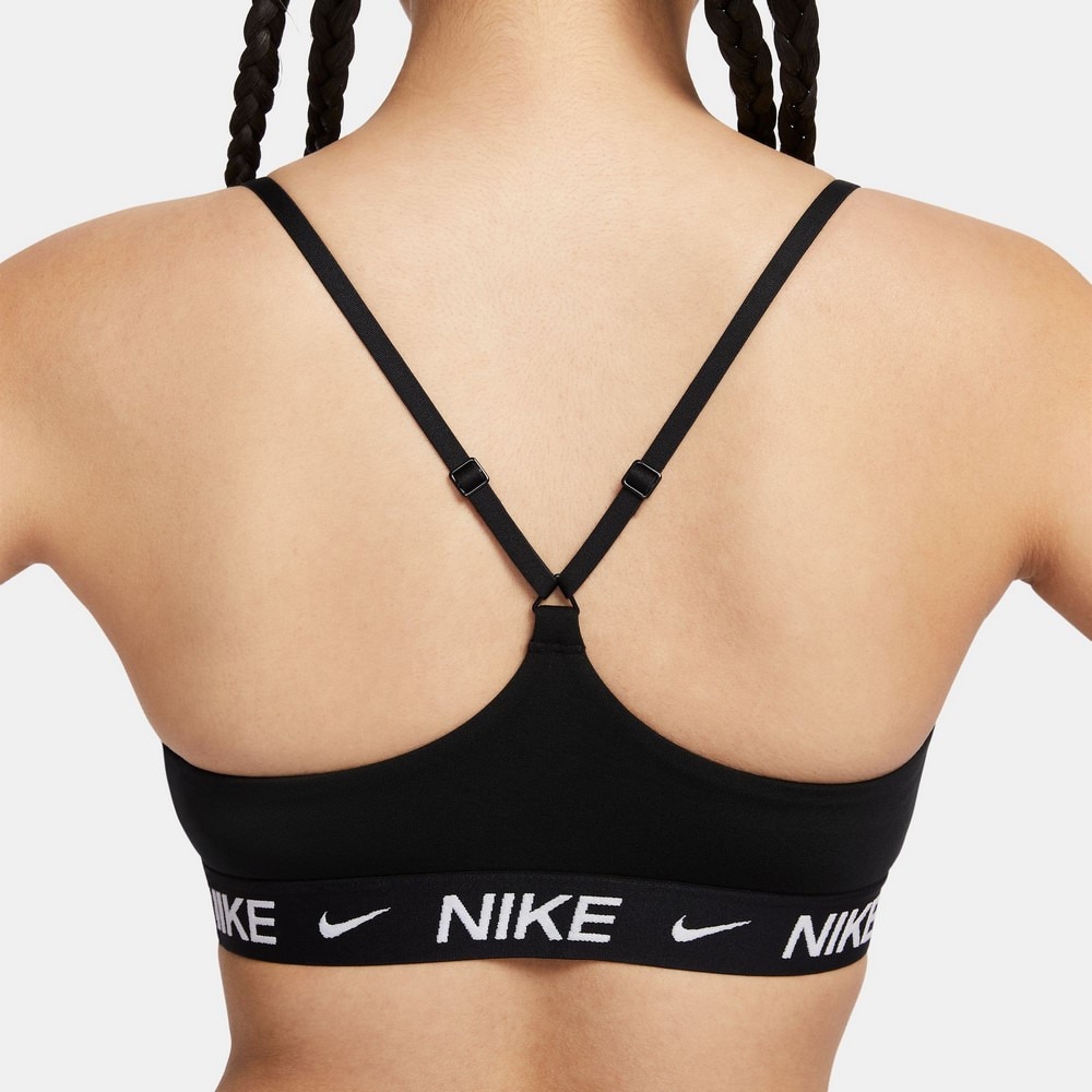 ナイキ（NIKE）（レディース）アジャスタブル スポーツブラ インディ ライトサポート FD1063-011