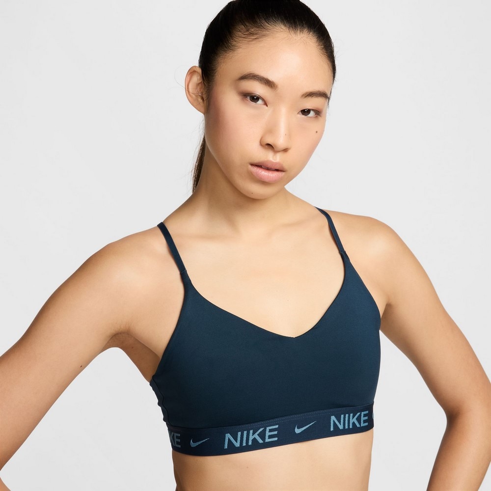 ナイキ（NIKE）（レディース）アジャスタブル スポーツブラ インディ ライトサポート FD1063-478