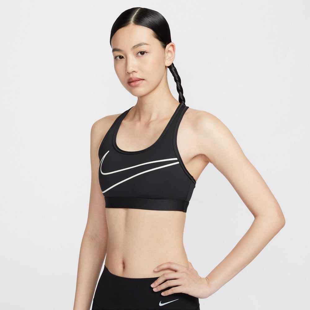 ナイキ（NIKE）（レディース）スウッシュ ミディアムサポート パッディド スポーツブラ HJ8132-045