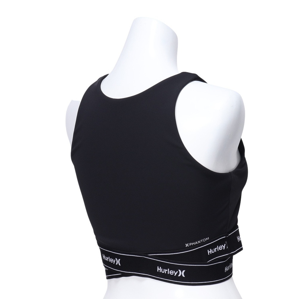 ハーレー（HURLEY）（レディース）JACQUARD BAND タンクトップブラ 水陸両用 スポーツブラ WSB2320031-BLK