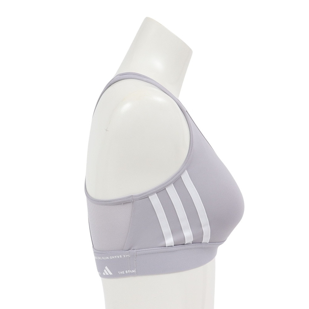 アディダス（adidas）（レディース）Powerimpact トレイン ミディアムサポート スリーストライプス ブラ IKV29-IY7701