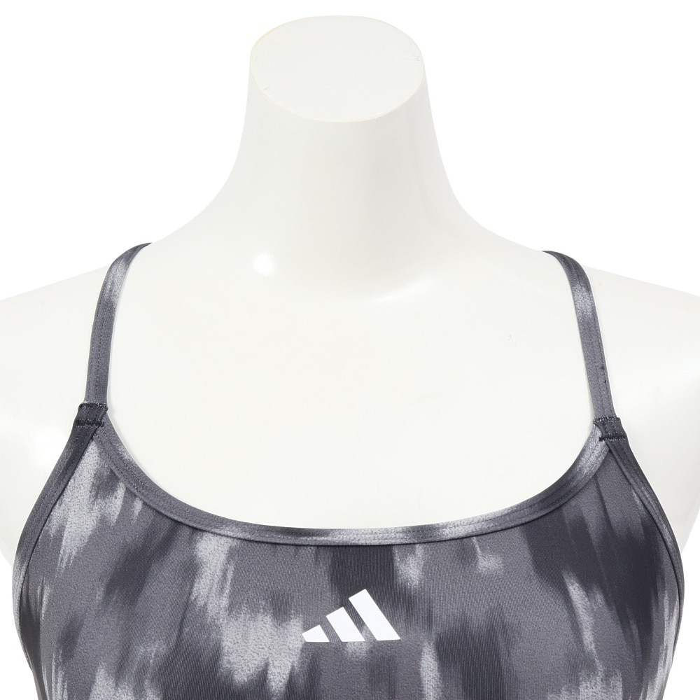 アディダス（adidas）（レディース）Aeroreact トレーニング エッセンシャルズ ライトサポート フラワープリント ブラ JSD13-IS6734