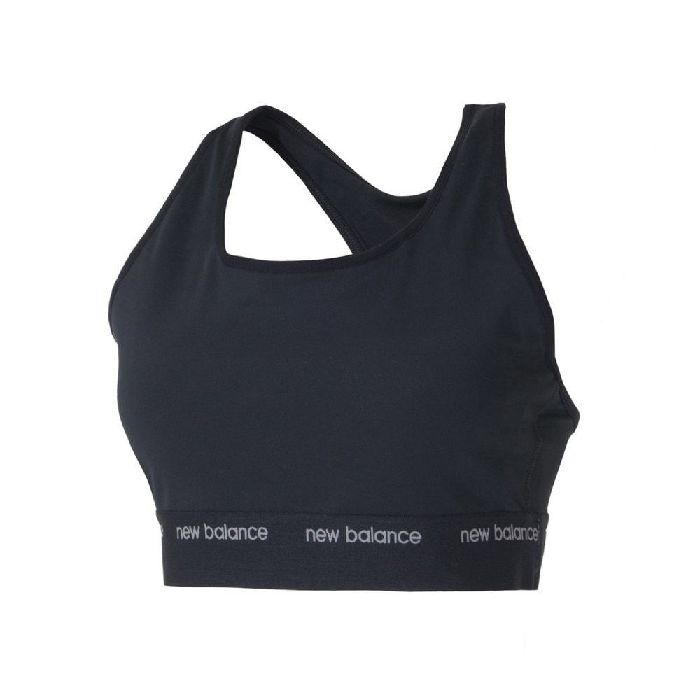 ニューバランス（new balance）（レディース）Sleek ミディアムサポート スポーツブラ WB41048BK
