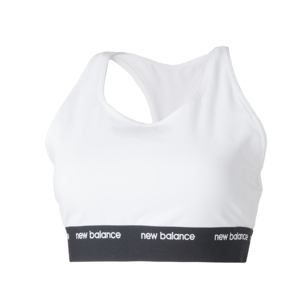 ニューバランス（new balance）（レディース）Sleek ミディアムサポート スポーツブラ WB41048WT