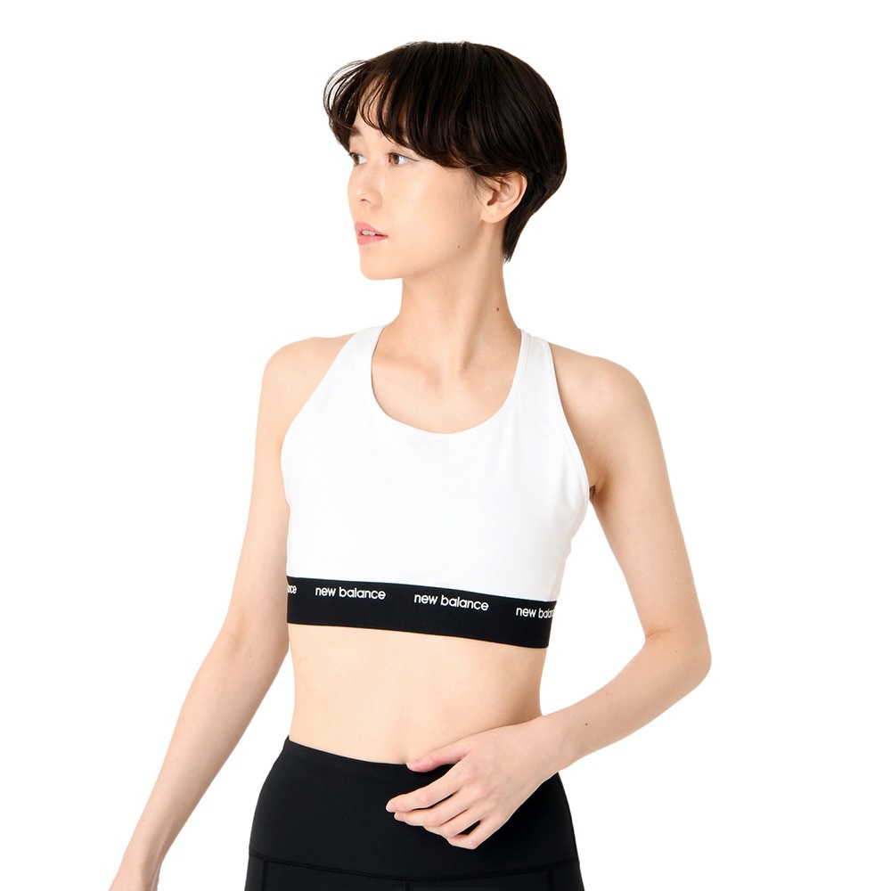 ニューバランス（new balance）（レディース）Sleek ミディアムサポート スポーツブラ WB41048WT