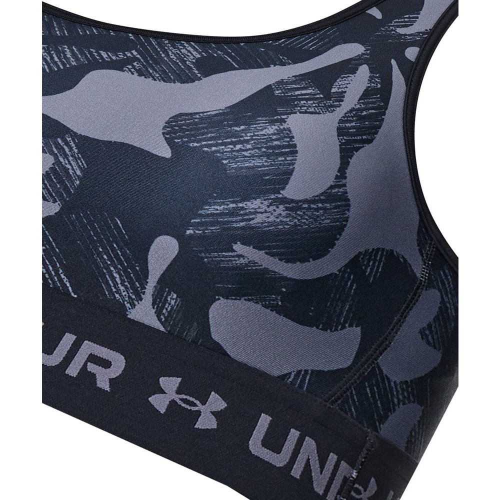 アンダーアーマー（UNDER ARMOUR）（レディース）クロスバックブラ プリント ミディアムサポート 6001296 001