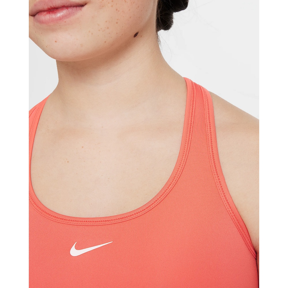 ナイキ（NIKE）（キッズ）ジュニア ガールズ ドライフィット スウッシュ スポーツブラ FJ7161-814