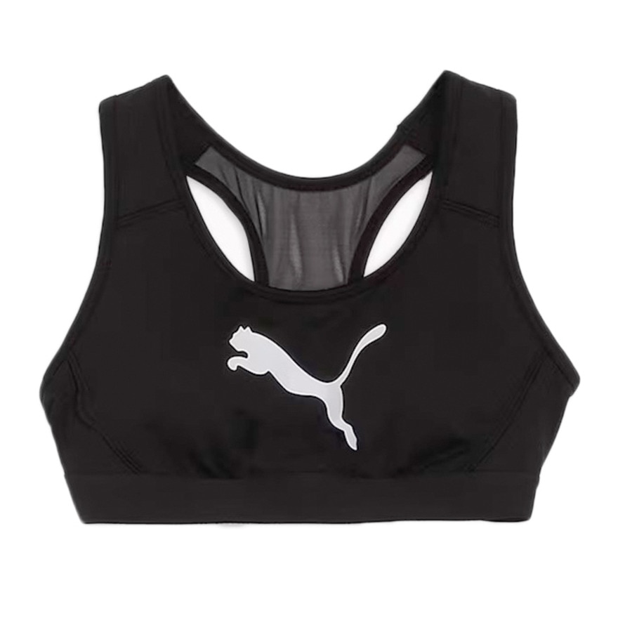 プーマ（PUMA）（レディース）トレーニング ベーシック スポーツ ブラトップ ミディアムサポート 527027 01 BLK