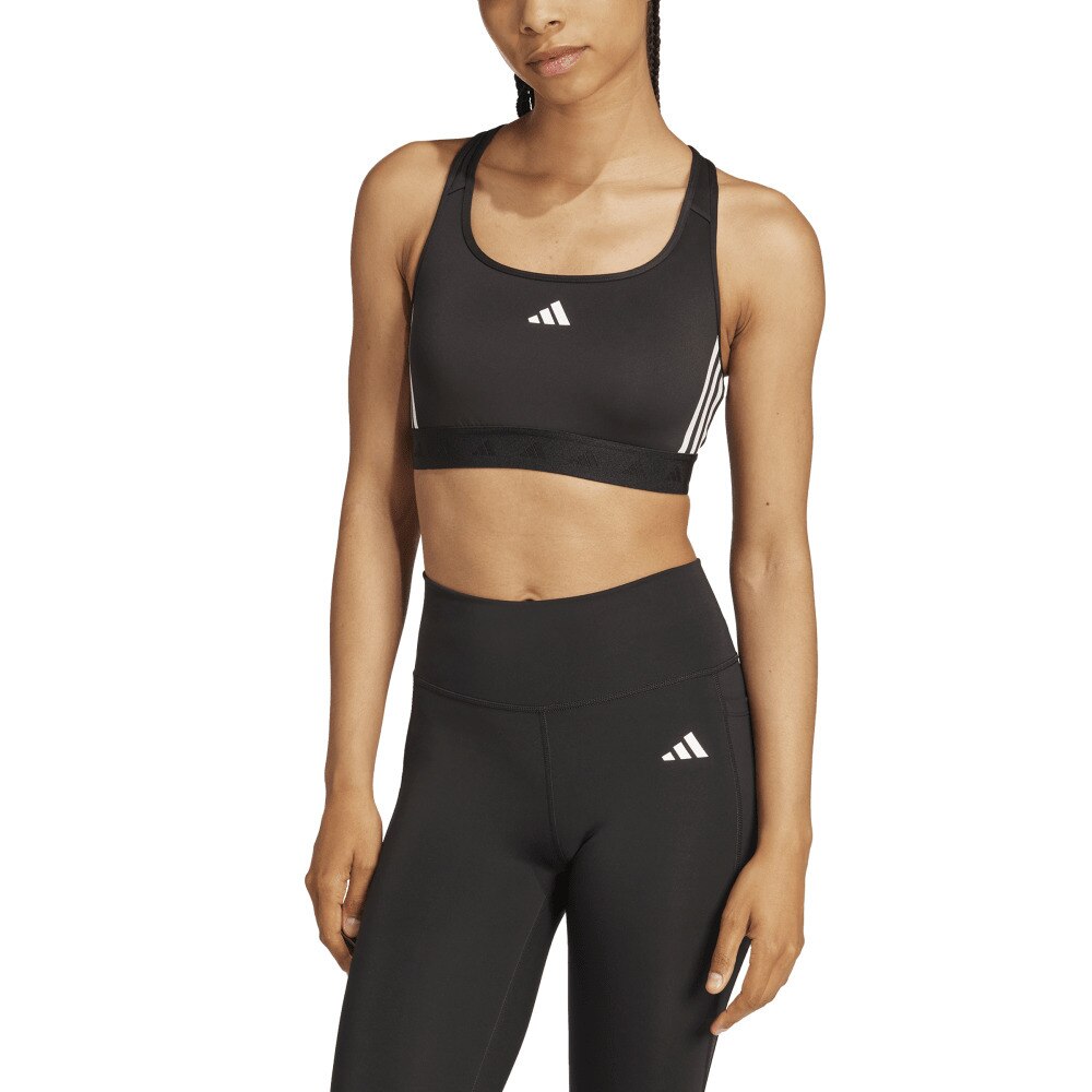 アディダス（adidas）（レディース）PWR ミディアムサポートブラ JMO04-IX9248