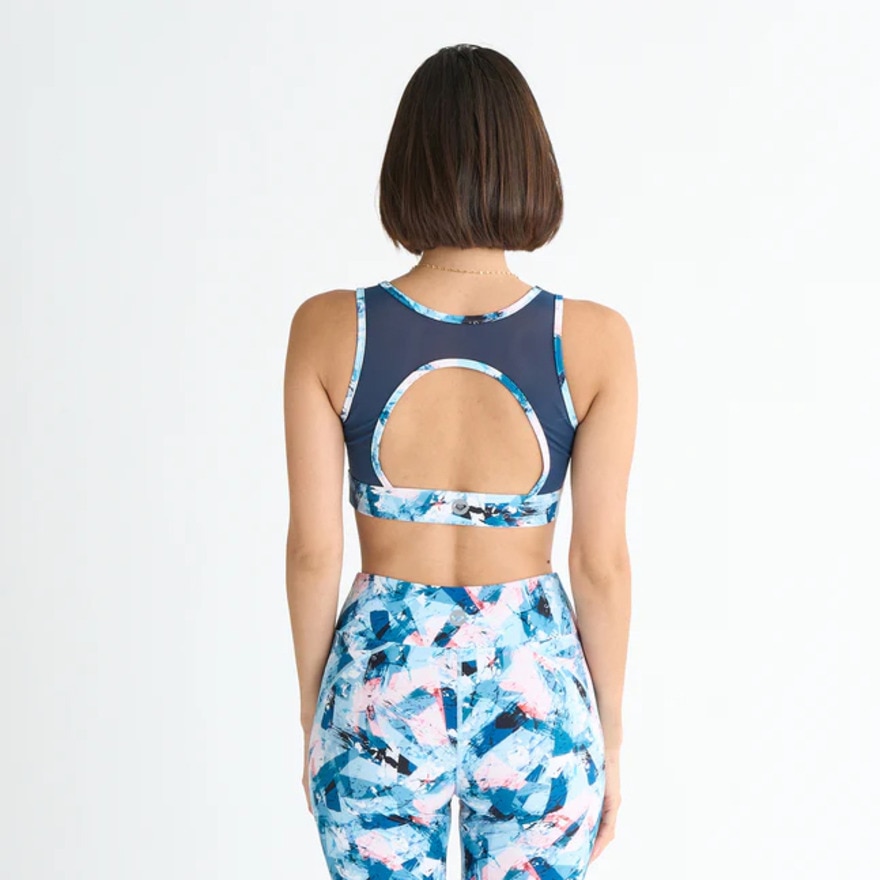 ロキシー（ROXY）（レディース）YOUR FLAVA BRA ブラトップ フィットネス スポーツ 25SURBR252557BLU