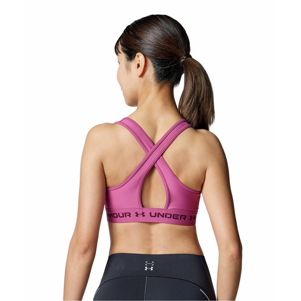 アンダーアーマー（UNDER ARMOUR）（レディース）クロスバック ブラ ミディアムサポート 1361034 659