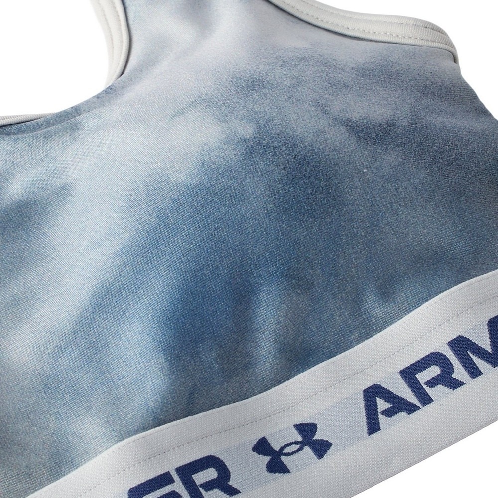 アンダーアーマー（UNDER ARMOUR）（レディース）クロスバックブラ プリント ミディアムサポート 6007695 110