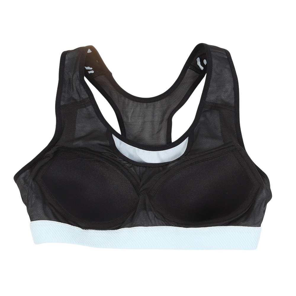 プーマ（PUMA）（レディース）TRN EDGE ミッドサポート スポーツブラトップ AOP 527995 01 BLK