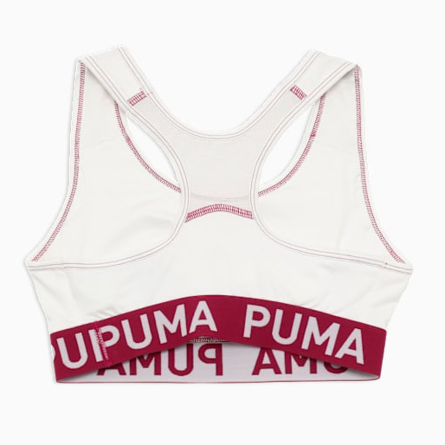 プーマ（PUMA）（レディース）トレーニング TAD ベーシック スポーツ ブラトップ ミディアムサポート 527997 02 WHT