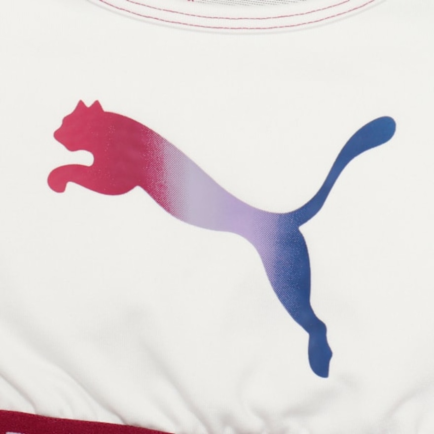 プーマ（PUMA）（レディース）トレーニング TAD ベーシック スポーツ ブラトップ ミディアムサポート 527997 02 WHT