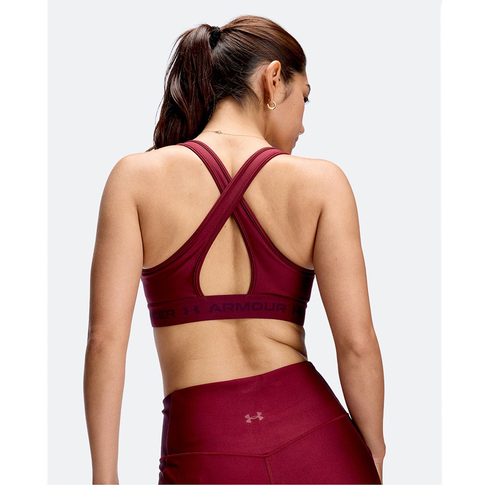 アンダーアーマー（UNDER ARMOUR）（レディース）スポーツブラ クロス